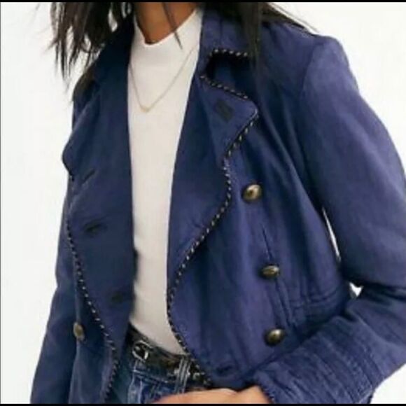 NWOT Free People Night Sky   Jacket size S,XS - Picture 1 of 8